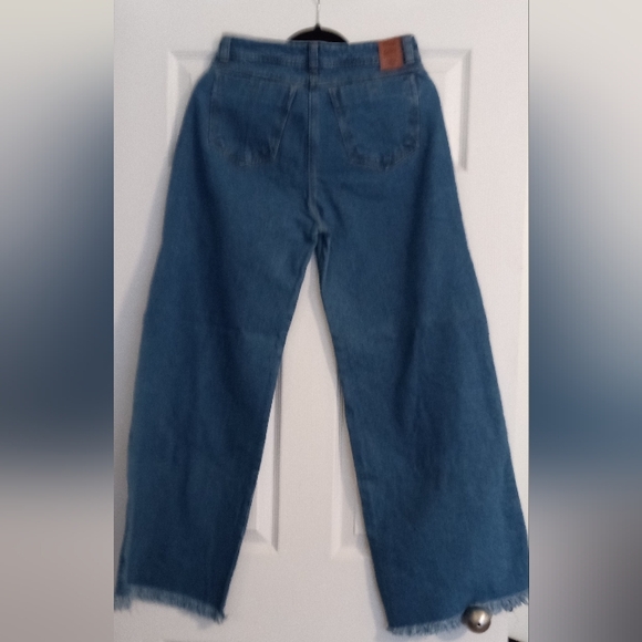 Evolet open flare denim jeans size 10 (small) - Picture 5 of 7